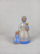 Ceramiczna figurka Mama z dziećmi JIE Gantofta Szwecja