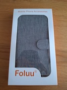 Foluu etui portfel na Google Pixel 8 z kieszonkami i podstawką szare