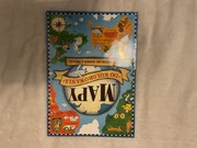 Mapy kolorowanka edukacyjna duży format atlas książka