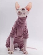 Ubranko dla kotów bezwłosych Ciepła i miękka bluza z na cztery nogi 