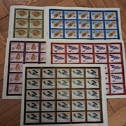 ZSRR   Lotnictwo   samoloty  stare  arkuszy   1974