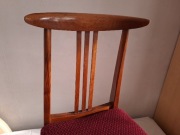 Zestaw 5ciu krzeseł drewnianych lata 60-te Zieliński