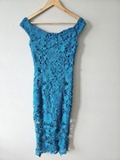 Sukienka wieczorowa sukienka midi na wesele imprezę XS S 34 36