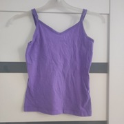 Bonprix koszula fioletowa z regulowanymi ramiączkami 140-146