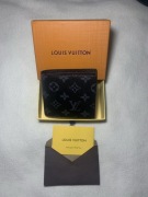 Czarny portfel Louis Vuitton