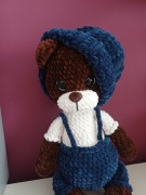 Misiu ręcznie robiony na szydełku 