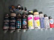 Zestaw Revell Humbrol Heller Duplicolor Biodur Bostik Akryl Emalia Spray