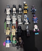 LEGO 18 figurek Star Wars i Spider Man