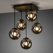 Lampa 5 szklanych kul E14 o mocy maks. 25 W