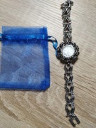 Srebrny zegarek damski 