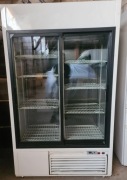 Lodówka witryna Szafa chłodnicza drzwi dwie strony 