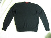 Meski sweter HUGO BOSS z linii HUGO 100% wełna merinos.