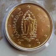 SAN MARINO  2020 50 CENTÓW UNC !!!!!!!!!!