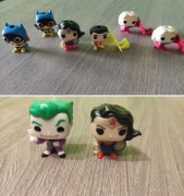 Figurki Marvel Funky pop Kinder Yoy Flash Joker Kobieta kot wonder