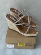 Klapki na platformie rozmiar 40 w cekinie