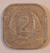 2 cent 1984, 5 centów 1981 Karaiby Wschodnie