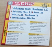 CHIP 11/2003 - płyta CD