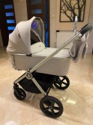 Venicci Tinum Upline Moonstone 2w1 + adapter do fotelika - Gwarancja