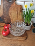 Piękna duża patera kryształowa owocarka misa kryształ vintage żardiniera