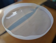 Forma silikonowa okrągła duża do żywicy epoksydowej 