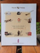 Księga znaczków pocztowych 2007