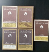 Zestaw książek J Ignacy Kraszewski Bracia Rywale Powrót do gniazda Klasztor
