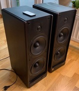 Głośniki Kolumny Microlab Solo 7C, drewno. Grają,  jedna kolumna do naprawy