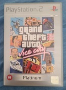 Grand Theft Auto Vice City GTA PS2 instrukcja + mapa Platinium