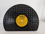 Stojak na kolczyki płyta winylowa winyl ekspozytor