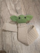Zakładka do książki na szydełku Yoda hand made