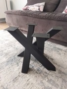 Noga do stolika kawowego pająk LOFT 50x40