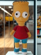 Lalka Ręcznie robiony Bart Simpson 