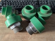 Mufa z gwintem zewnętrznym fi 32 PP-R AQUATHERM