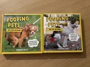 Pooping pets dwie książki psy i koty 