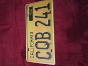Replika kopia tablica rejestracyjna California 30x15 cm