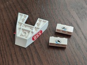 Lego elementy do zestawu 6558 z lat 90: 3622pb018R, 3622pb018L, 2627pb01