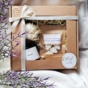 Zestaw prezentowy świece sojowe