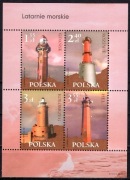 Blok 207 (znaczki 4167 - 4170) Latarnie morskie
