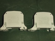 SZYNA LISTWA ZŁĄCZKA NIEBIESKA I ZÓŁTOZIELONA N I PE 30zł 2 szt.