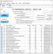 seagete  barracuda st1000 Dm010 uszkodzony