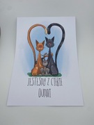 Ilustracja, print, grafika, plakat A3 ilustracja autorska dla dziecka