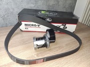 Zestaw paskek klinowy wielorowkowego Pasek + Napinacz VW Audi Skoda Seat