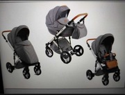 Wózek zestaw 3 w 1 - Lonex Comfort Prestige