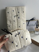 Zestaw otulacz do książek oraz kosmetyczka