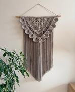 Makrama dekoracyjna na ścianę