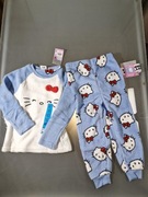 Hello Kitty Mięciutka i Ciepła Piżama dla Dziewczynki Rozmiar 104