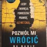 Pozwól mi wrócić B.A. Paris