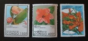 Znaczki pocztowe kwiaty Kongo