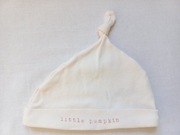 Czapeczka cienka Niemowlęca kremowa bawełna Unisex stan bdb