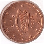 IRLANDIA 2 centy 2007, KM# 33, UNC